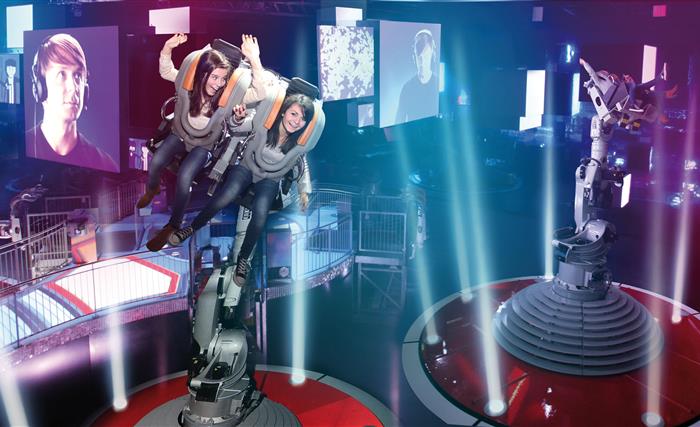 Danse avec les Robots, attractions du Parc du Futuroscope