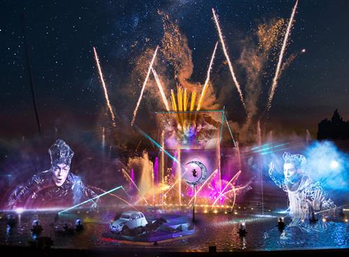 Aquaféerie, spectacle nocturne du Futuroscope