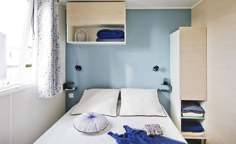 Chambre d'un mobile-home 4 chambres au Camping du Futur