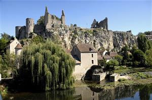 Le village d'Angles sur l'Anglin
