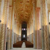 La voûte de l'Abbaye de Saint-Savin