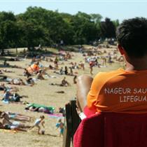 Baignade surveillée au Lac de Saint-Cyr
