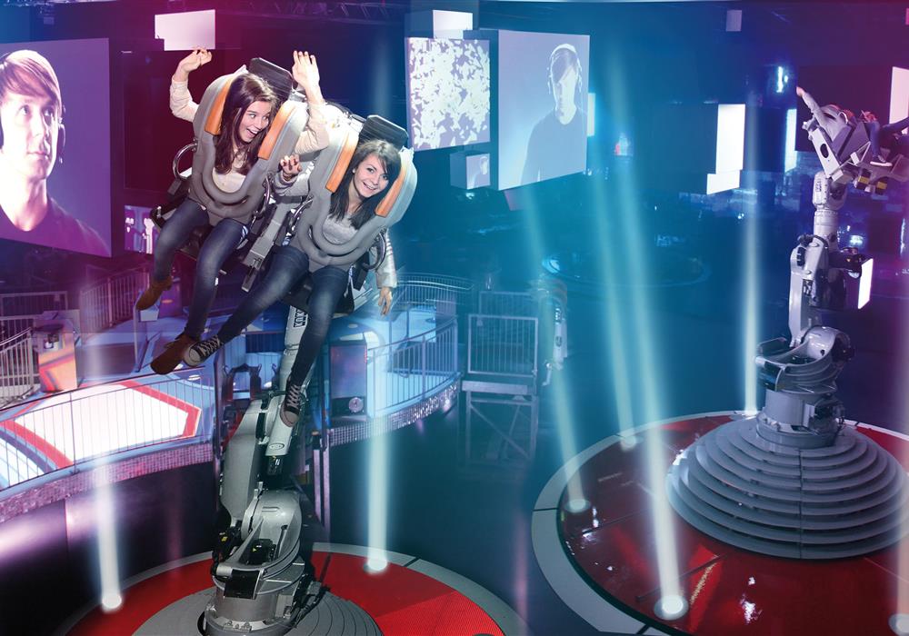 Danse avec les Robots, attractions du Parc du Futuroscope