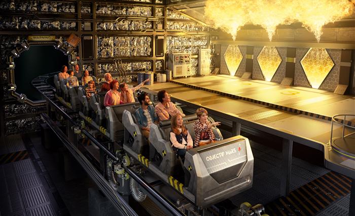 Objectif Mars, roller-coaster du Parc du Futuroscope