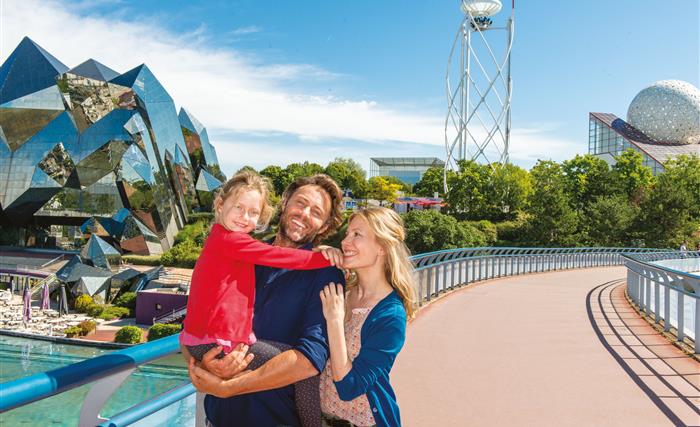 Le parc du Futuroscope près de Poitiers