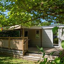 Mobile-home 3 chambres avec terrasse spacieuse